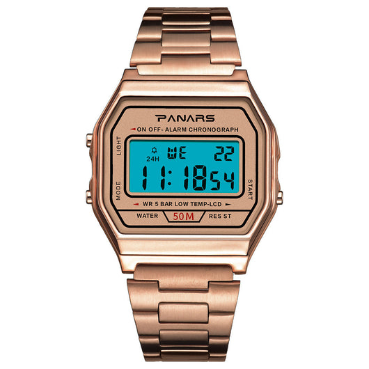 Reloj Retro Dorado Minimalista de Moda Casual - Image 4
