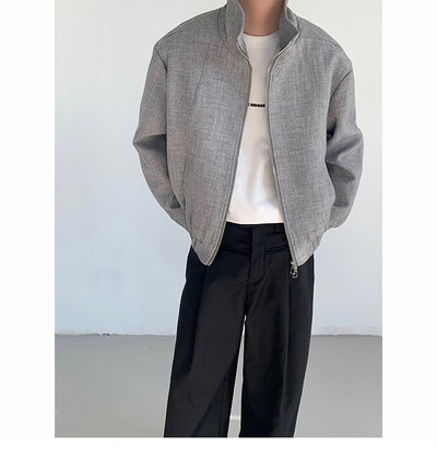 Chaqueta Minimalista para Pareja - Diseño Urbano Otoño - Image 46
