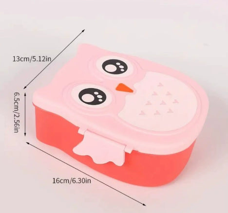 Lonchera Térmica Búho para Niños con Sello Hermético y Compartimentos - Image 6