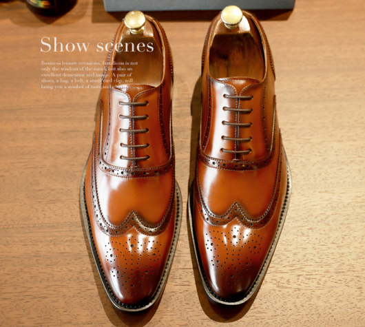 Zapatos Formales de Cuero para Hombre Punta Afilada Estilo Coreano Británico - Image 3