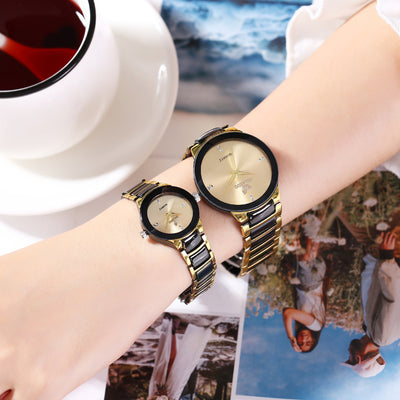 Reloj Casual para Mujer con Cristales y Pulsera de Acero - Image 7