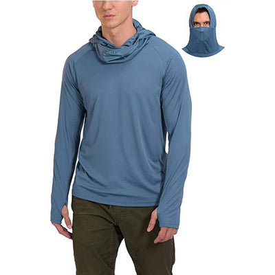 Camiseta Ligera de Protección Solar para Hombre - Transpirable y Fresca - Image 17