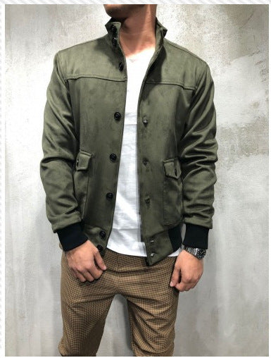 Chaqueta Casual Slim Fit para Hombre con Bolsillos Funcionales - Image 4
