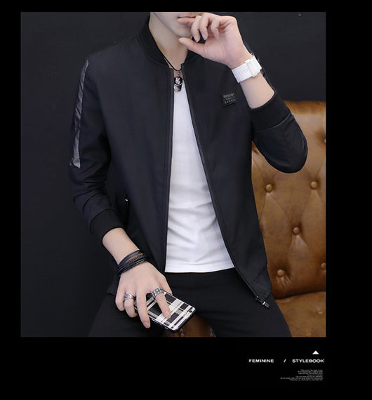 Abrigo Slim Cuello de Pie para Hombre - Elegancia Moderna - Image 17