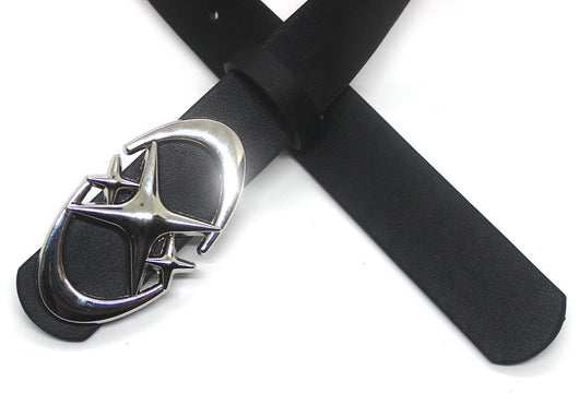 Cinturón de Diseño Exclusivo con Hebilla Luna Creciente, Cruz y Estrella - Image 12