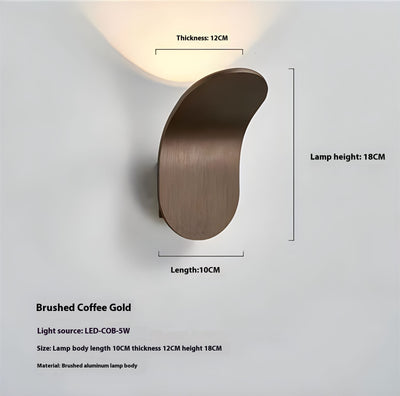 Lámpara LED de Pared Minimalista para Dormitorio y Pasillo - Image 9
