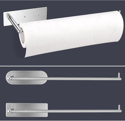 Soporte para Toallas de Acero Inoxidable 304 con Dispensador de Film Plástico - Image 13