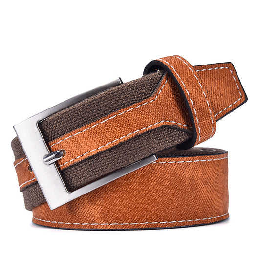 Cinturón de Lona Versátil para Hombre - Diseño Clásico Multiusos - Image 5