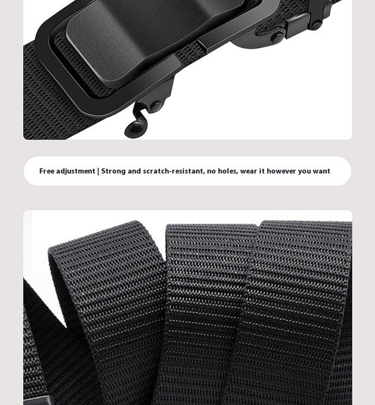 Cinturón Táctico de Nylon con Hebilla Automática - Image 23