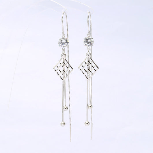 Aretes de Diamante para Mujer - Diseño Europeo y Americano - Image 4
