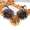 Gafas de Sol Estéreo con Girasoles de Rhinestones para Mujer