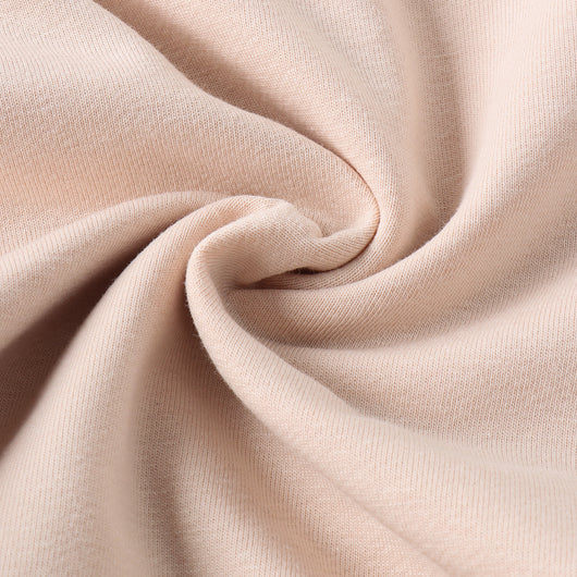 Girls' light pink "Mama's bestie" long-sleeve top with leopard print bell-bottom pants. - Image 12