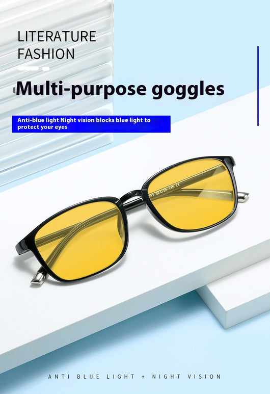 Gafas Nocturnas Ultraligeras con Filtro Antiluz Azul - Image 9