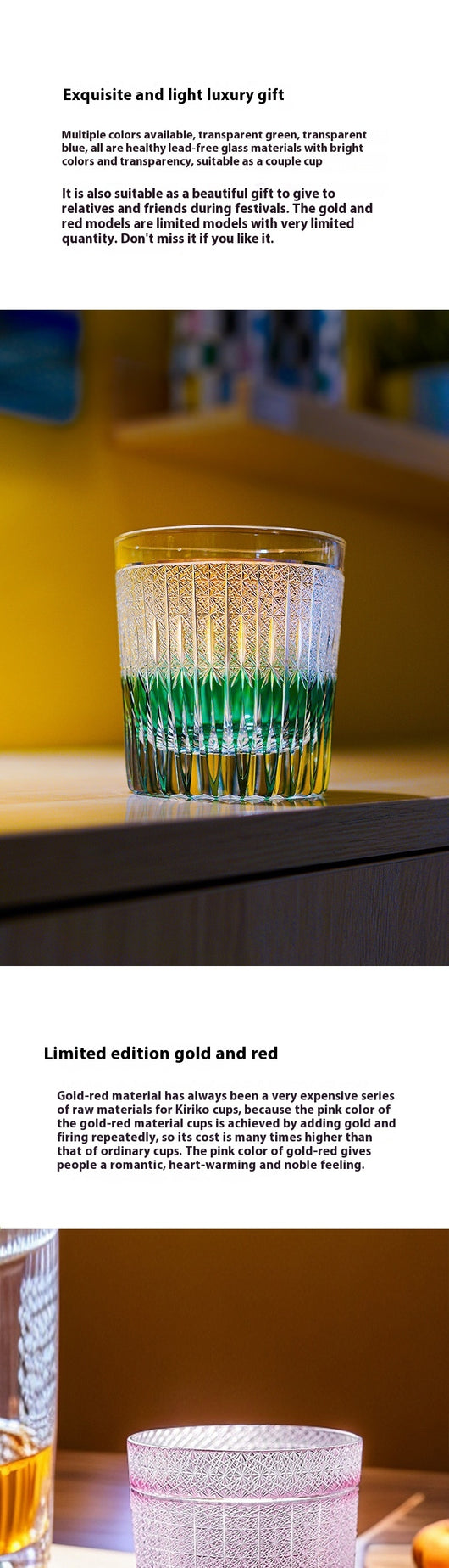 Vaso de Cristal Tallado a Mano - Diseño de Alta Elegancia - Image 12