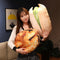 Almohada Decorativa Impresa con Diseño de Frutos Secos