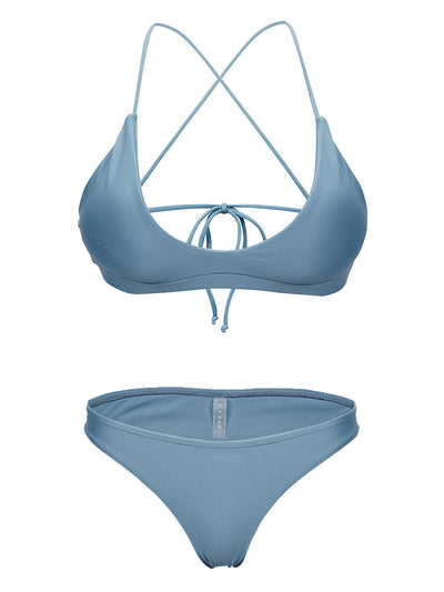 Traje de Baño Realzador con Escote Fruncido para Mujer - Image 11