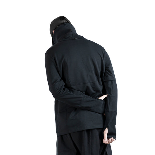 Sudadera Cuello Alto Funcional con Mangas Térmicas - Image 10