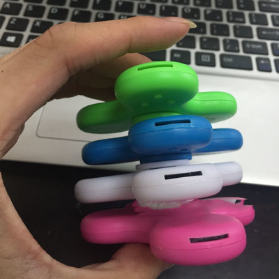 Spinner Fidget con Altavoz Bluetooth y Luz LED - Image 3