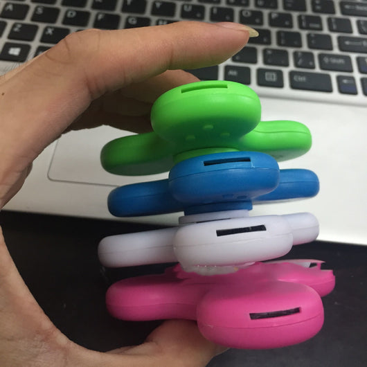 Spinner Fidget con Altavoz Bluetooth y Luz LED - Image 3