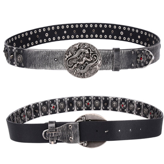 Cinturón Punk con Remaches para Hombre y Mujer - Image 4