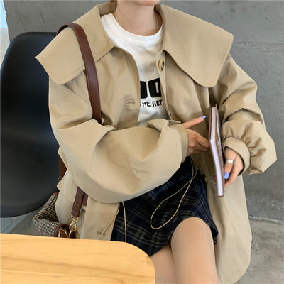 Chaqueta Cortavientos Entallada Medialarga para Mujer - Image 13