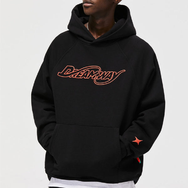Sudadera Retro Holgada con Capucha para Hombre - Hoodie Versátil para Otoño