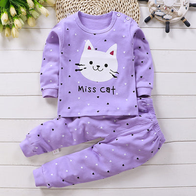 Conjunto de Pijamas y Ropa Interior de Algodón para Bebés y Niños - Image 25