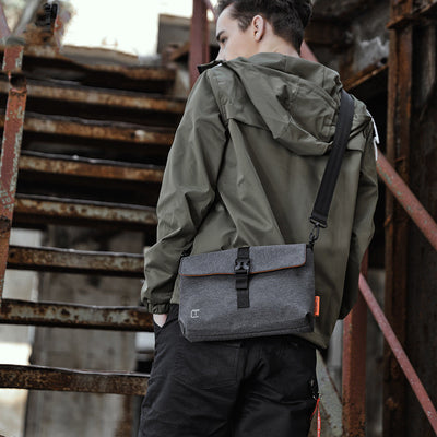 Bolsa Crossbody Oxford Impermeable con Múltiples Compartimentos - Image 3