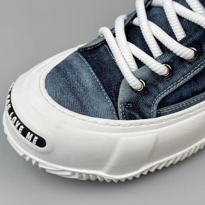 Botas Canvas Altas para Hombre - Estilo Versátil y Moderno - Image 10