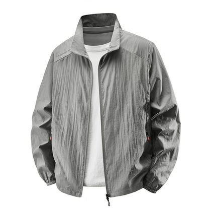 Chaqueta Casual Protección Solar para Hombre - Talla Grande Ultraligera - Image 4