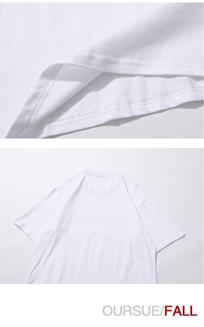 Camiseta Manga Corta Hombre con Letras de Strass - Image 5