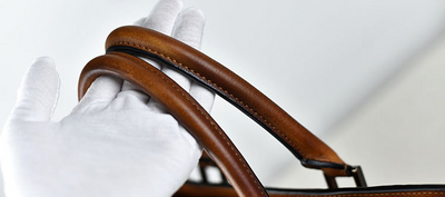 Bolso de Cuero Curtido al Vegetal Estilo Retro Horizontal para Hombre - Image 21