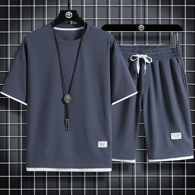 Conjunto Deportivo de Verano para Hombre - Camiseta y Pantalones Casuales - Image 10