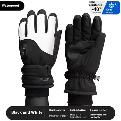 Guantes Eléctricos Térmicos Impermeables para Invierno - Image 7