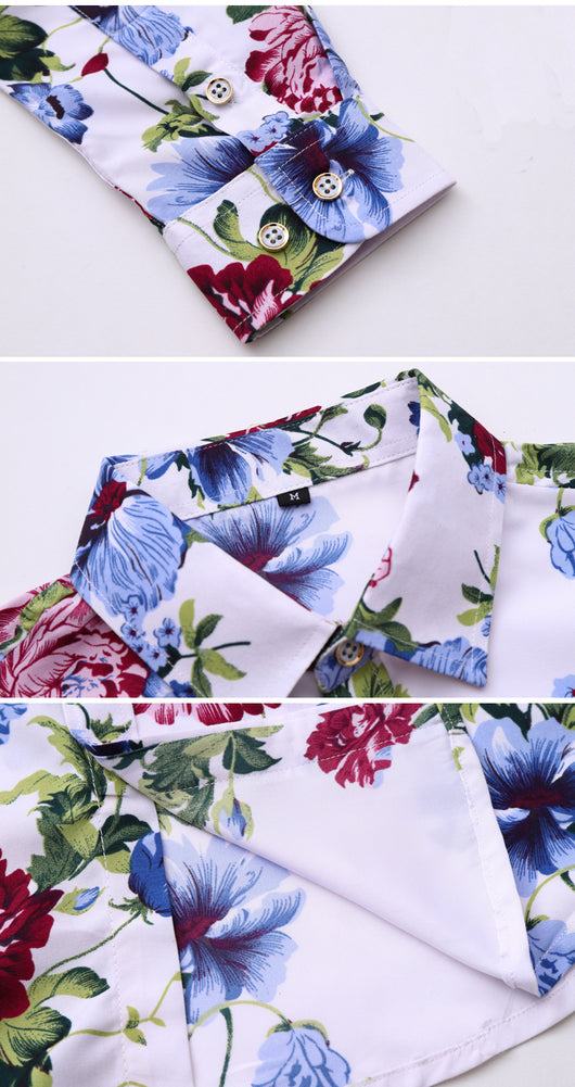 Camisa Estampada para Hombre Talla Grande - Colección Verano - Image 10