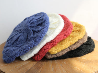 Gorro de Lana Tejido a Mano para Mujer - Image 4