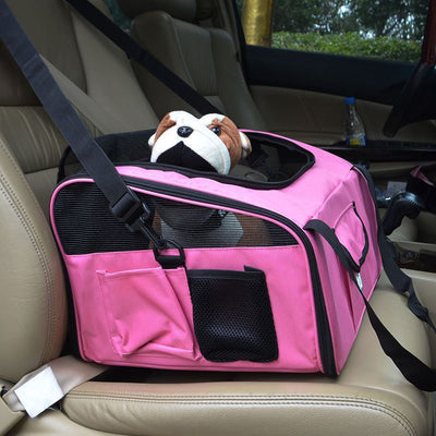 Mochila Portátil para Mascotas con Pañal para Gatos y Perros - Image 5