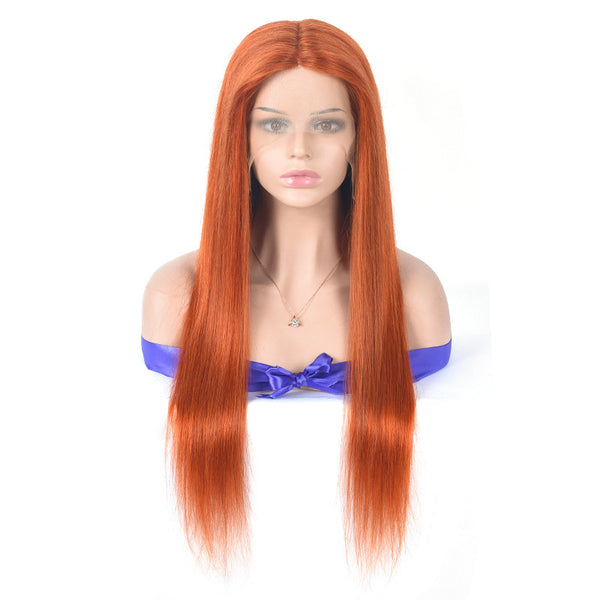 Peluca Frontal de Encaje con Cabello Natural