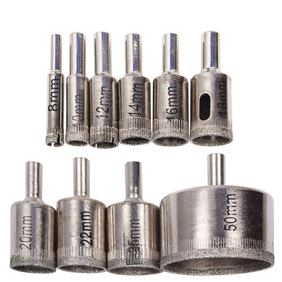 Broca Diamantada para Perforar Vidrio y Mármol - Image 10