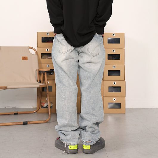 Pantalones Hiphop Anchos de Cintura Alta con Caída Suelta - Image 9
