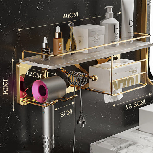 Organizador de Secador de Cabello Montado en Pared para Baño - Image 8