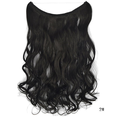 Peluca Integral Única sin Costuras con Extensiones de Cabello - Image 6