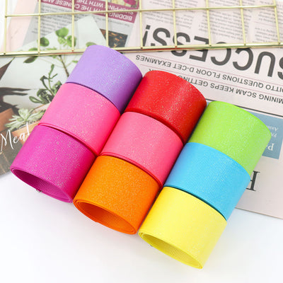 Polvo Brillante Multicolor para Decoración de Escenas con Cinta de Seda Premium