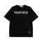 Camiseta Manga Corta con Letras Inglesas para Hombre
