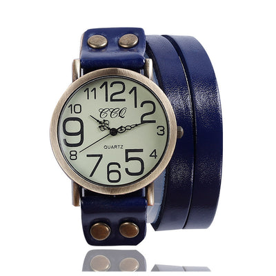 Reloj Retro Tres Círculos Unisex Casual - Image 7