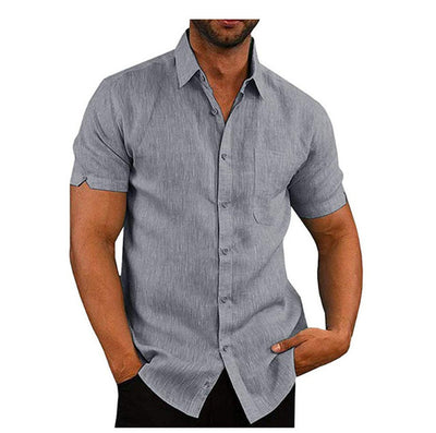 Camiseta Básica Suelta para Hombre - Manga Corta Verano - Image 3