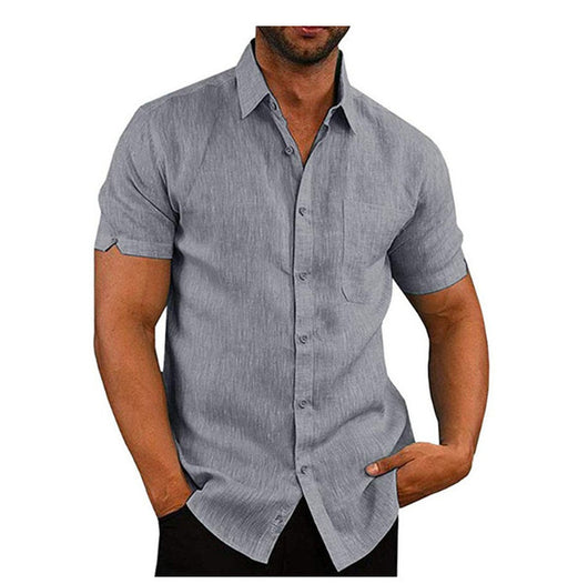 Camiseta Básica Suelta para Hombre - Manga Corta Verano - Image 3