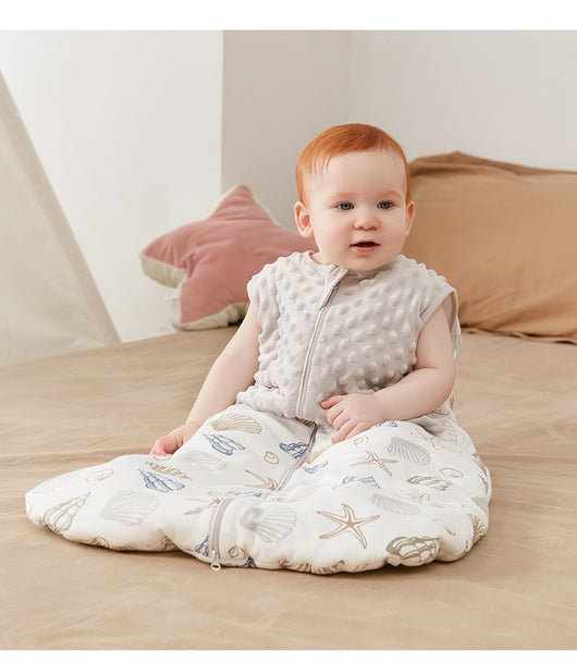 Saco de Dormir Tipo Chaleco para Bebé Recién Nacido en Algodón Puro - Image 10