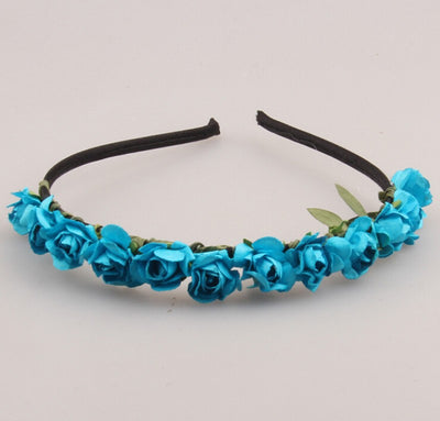Diadema con 12 Rosas de Papel - Image 3