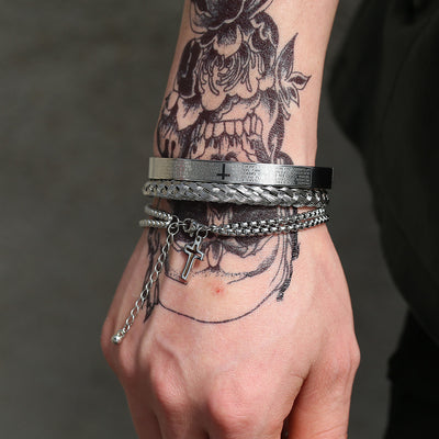 Pulsera Brazalete para Hombre - Joyería Elegante para Fiestas - Image 7